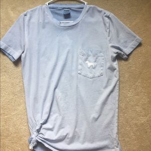 LIGHT BLUE VS PINK SHIRT